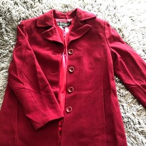 Kristen Blake Red Coat